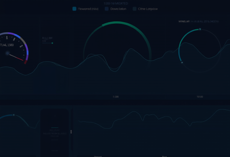MySpeed dashboard showing internet speed metrics over time
